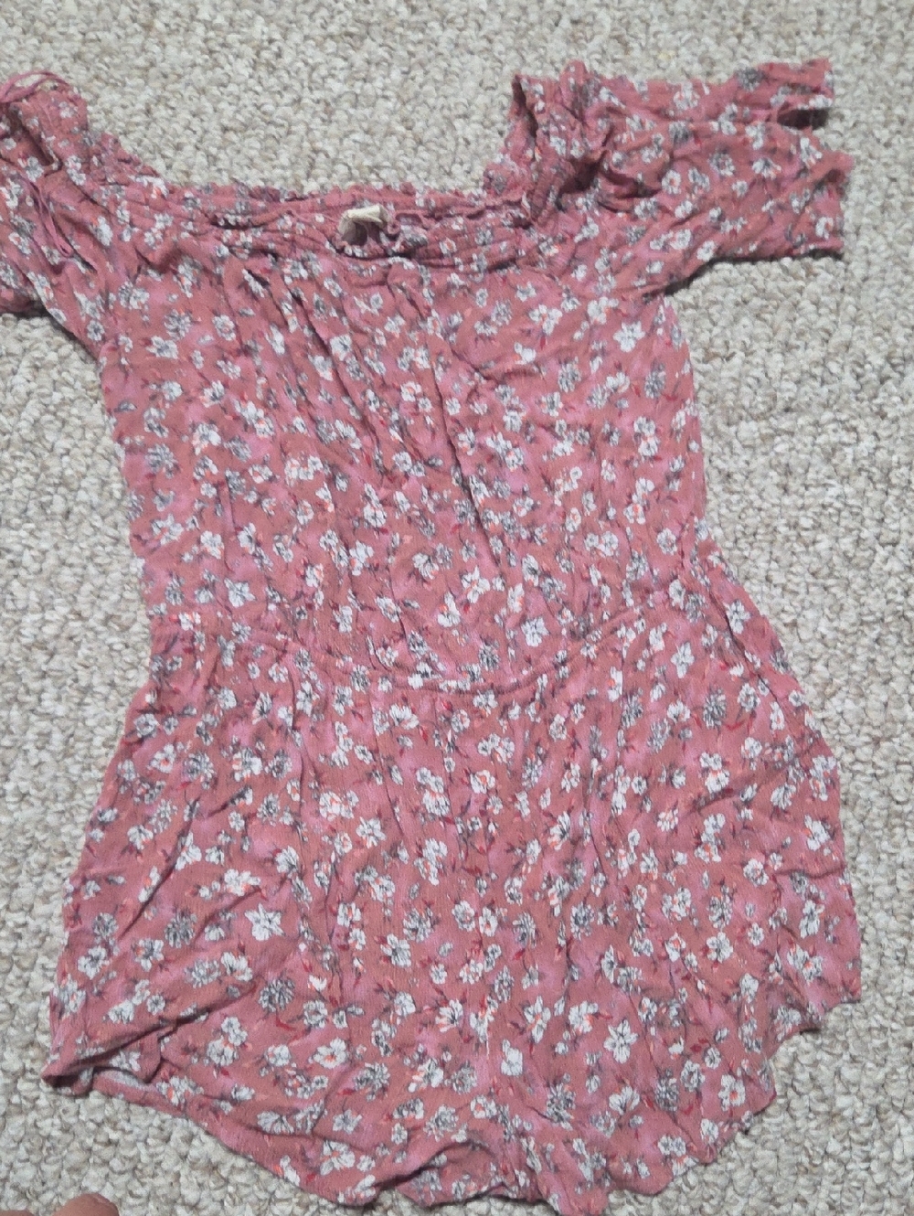 Aeropostale Off Shoulder Romper